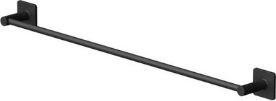 LENZ Badetuchhalter »KOVA«, Schwarz-matt, Montageart: Kleben oder Bohren