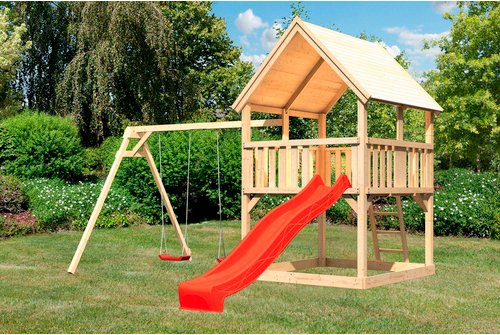 Thumbnail - KARIBU Spielanlage »Luis« - braun