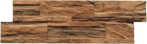 INDO Wandverblender »INDO DIAMONDWOOD«, braun, unbehandelt, Holz, Stärke: 20 mm