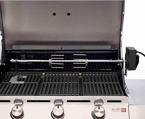 CHAR-BROIL Drehspieß, Stahl/Kunststoff - silberfarben