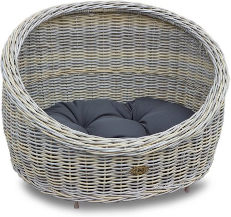 HABAU Tiersofa, BxHxT: 53 x 40 x 36 cm, mit Kissen - grau