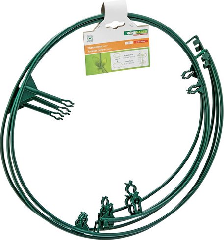 Thumbnail - WINDHAGER Pflanzenring Ø 35 – 50 x 0,6 - gruen