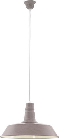 EGLO Hängeleuchte »SOMERTON 1«, Stahl - grau