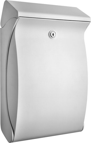 BURG WÄCHTER Briefkasten »Swing«, Kunststoff, weiß - weiss