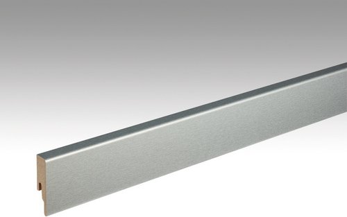 MODERNA Sockelleiste »ASL 60«, Länge: 238 cm, Holz, grau