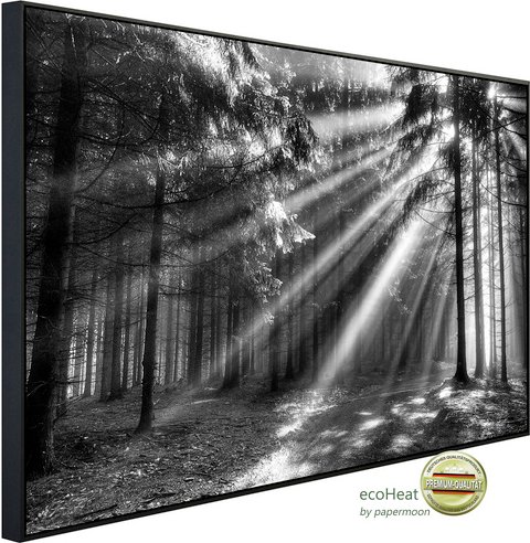 Thumbnail - papermoon Infrarotheizung »EcoHeat - Waldlichtung«, Matt-Effekt - bunt