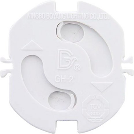 REV-Ritter Berührungsschutz-Plättchen, Weiß, Kunststoff - weiss