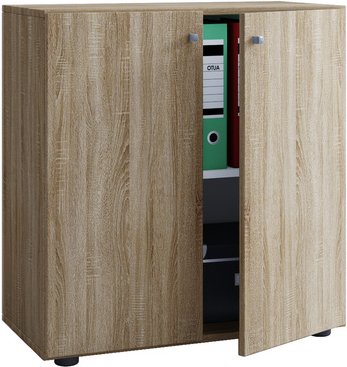 Thumbnail - VCM Büroschrank »Lona L«, BxHxL: 39 x 74 x 70 cm, Holzwerkstoff - braun