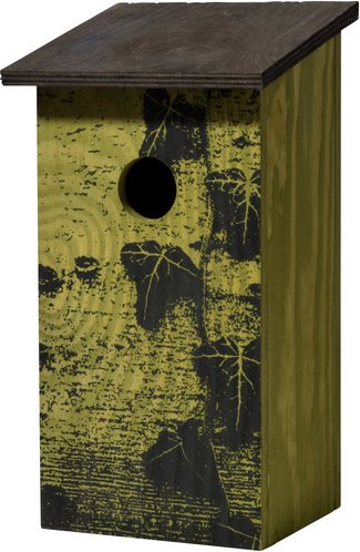 DOBAR Nistkasten Rindenoptik Fagus sylvatica - braun