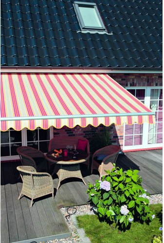 Thumbnail - SPETTMANN Gelenkarmmarkise »Star Fix«, Textil/Aluminium/Stahl, Manuell - silberfarben