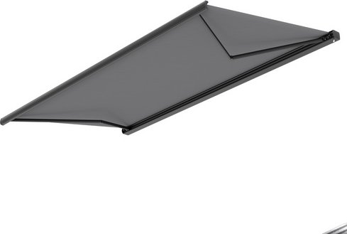 CASAYA Vollkassettenmarkise, BxL: 400 x 300 cm, grau-anthrazit