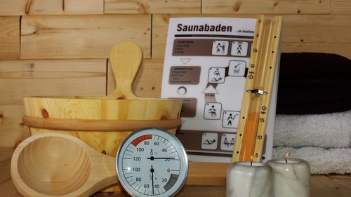 KARIBU Sauna-Wellness-Set »Classic«, 6-tlg. - beige