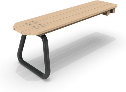 EXIT Toys Trainingsbank »GetSet«, max. Nutzlast: 100 kg, ab 14 Jahren - beige