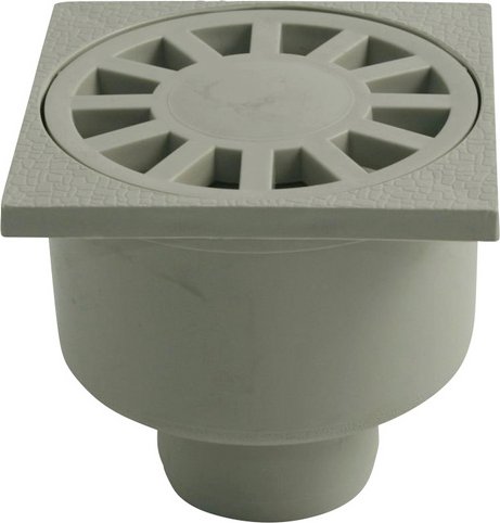 MARLEY Hofablauf, Ø: 90 mm, Kunststoff - beige