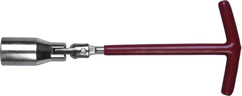 CONNEX Zündkerzenschlüssel, 21 mm mit T-Griff - silberfarben