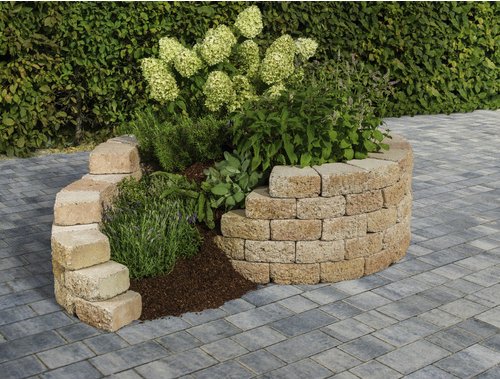 Mr. GARDENER Kräuterspirale »Arezzo«, Beton - orange