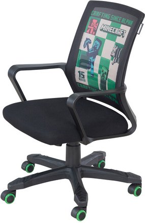 Thumbnail - PHOENIX Gamingstuhl »MINECRAFT«, BxH: 63 x 92 cm - schwarz
