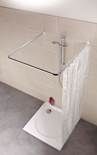 Thumbnail - KLEINE WOLKE Universal-Stange, BxH: 2,5 x 80 cm, silberfarben/chromfarben