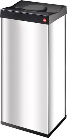 HAILO Großraum-Abfalleimer »Big-Box Swing XL«, edelstahlfarben, 52 l - silberfarben