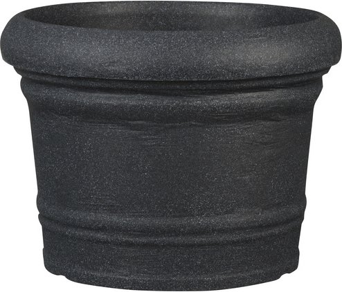 SCHEURICH Pflanzgefäß »ANCONA«, ØxH: 50 x 37,5 cm, schwarz - grau