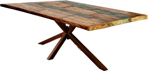 SIT Tischgestell »TOPS&TABLES«, HxT: 74 x 74 cm, Holz - braun