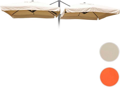 MVG Ersatzbezug »MVG-T44«, 303 x 303 cm, Sonnenschirmbezug T44 3x3 m - weiss