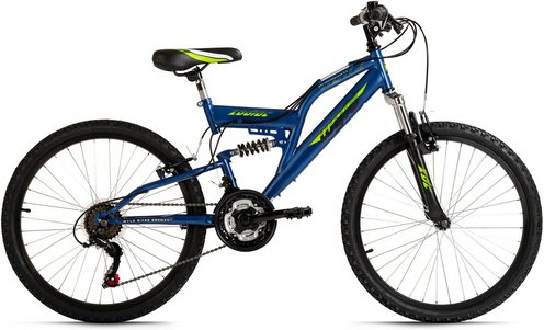 Wyld Kinderfahrrad »Zodiac«, 18 Gänge, Blau - Größe 24