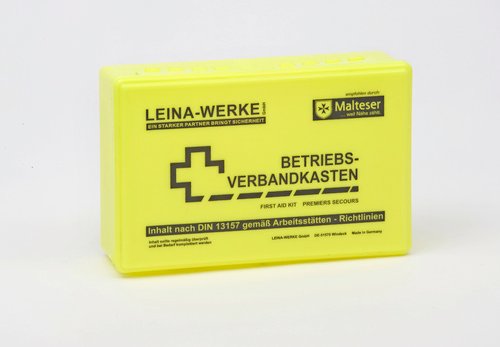 LEINA-WERKE Verbandskasten, BxL: 25,5 x 16,6 cm, gelb