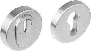 Intersteel Sicherheitsrosette, Ø: 5 mm, Edelstahl - silberfarben