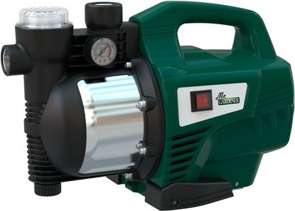 Mr. GARDENER Gartenpumpe »GP 4600 VFI«, 1100 W, Fördermenge: 4600 l/h - gruen