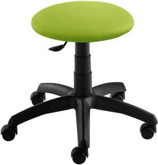 Mayer Sitzmöbel Multifunktionshocker »1282«, Breite: 60 cm, höhenverstellbar, Kunstleder, grün - gruen