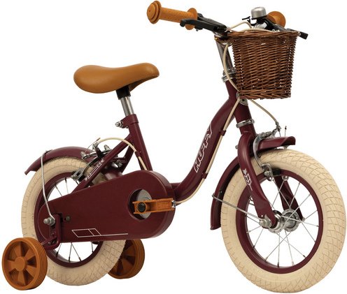 Kinderfahrrad »Vintage«, Burgunderrot, 12 Zoll - Größe 12 Zoll