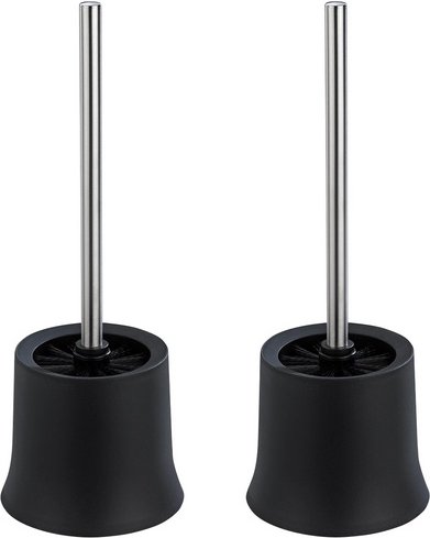 Thumbnail - WENKO WC-Garnitur, Kunststoff, schwarz