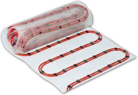 Bella Jolly Elektro-Fußbodenheizung »Hybrid«, 7,5 m², LxB: 3,1 x 0,8 m, 3 Rollen - grau