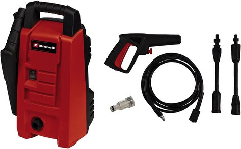 EINHELL Hochdruckreiniger »Einhell Classic«, 1200 W, max. Betriebsdruck: 90 bar - rot