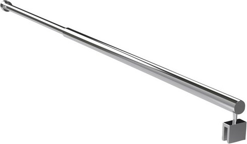 Marwell Haltestange, Aluminium, chromfarben