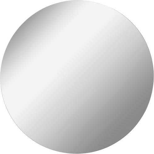 FACKELMANN Spiegelelement, BxHxT: 80 x 80 x 1,4 cm - grau