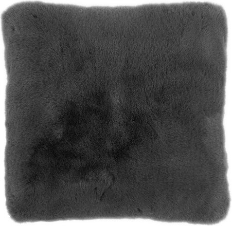 LUXORLIVING Dekokissen »Coste«, BxHxL: 40 x 3 x 40 cm, anthrazit - grau