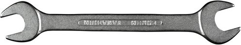 CONNEX Gabelschlüssel, Schlüsselgröße: 24 x 27 mm - silberfarben