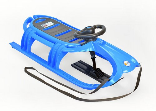 Thumbnail - KHW Schlitten, Kunststoff, Max. Belastung: 60 kg - blau