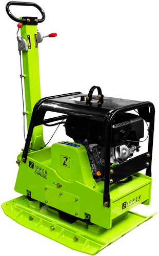 ZIPPER Rüttelplatte »ZI-RPE330G«, Benzin, 8,2 kW - gruen