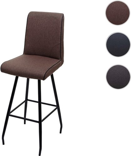 MVG Barhocker »MVG-H72«, mit Fußablage - braun