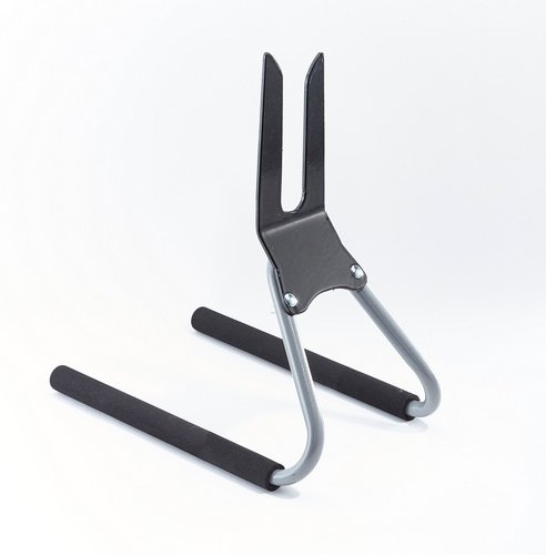 Fahrradhalter, 34x21x38 cm, schwarz - schwarz | silberfarben