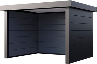 Telluria Pavillon »Singolo«, BxT: 358 x 298 cm (Außenmaß), anthrazit - grau