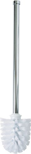 FACKELMANN WC-Bürste »Mare«, BxHxT: 7,5 x 37,5 x 7,5 cm - silberfarben