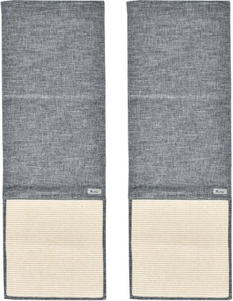 PawHut Kratzmatte, LxBxH: 130 x 45 x 0,3 cm - grau
