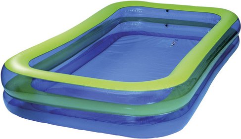 WEHNCKE Rechteckpool »Jumbo«, blau/grün, BxHxL: 183 x 50 x 305 cm