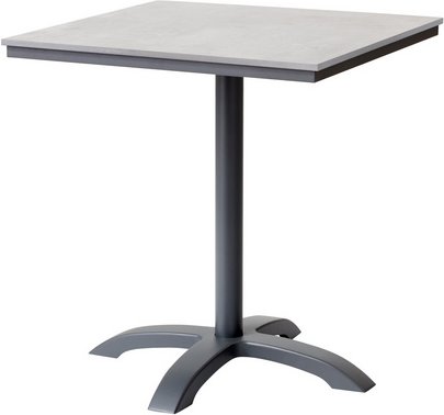 Thumbnail - Cinas Balkontisch »Mood «, LxBxH: 70 cm x 70 cm x 76 cm, HPL - grau