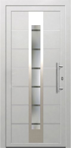 KNOCK Kunststoff-Haustür »TROYA«, weiß - weiss