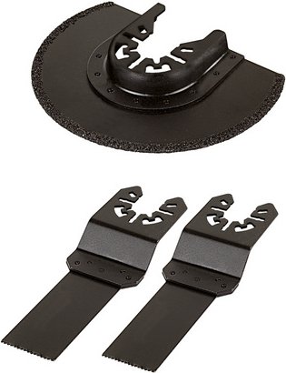 Thumbnail - WOLFCRAFT Sägeblatt-Set »PRO«, Bimetall/Kohlenstoffstahl - schwarz